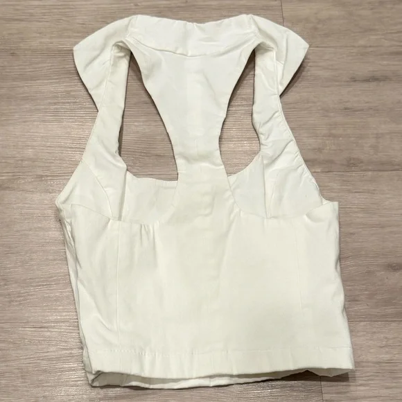 Cult Gaia White Tank Top - Dulcie - Picture 2 of 5